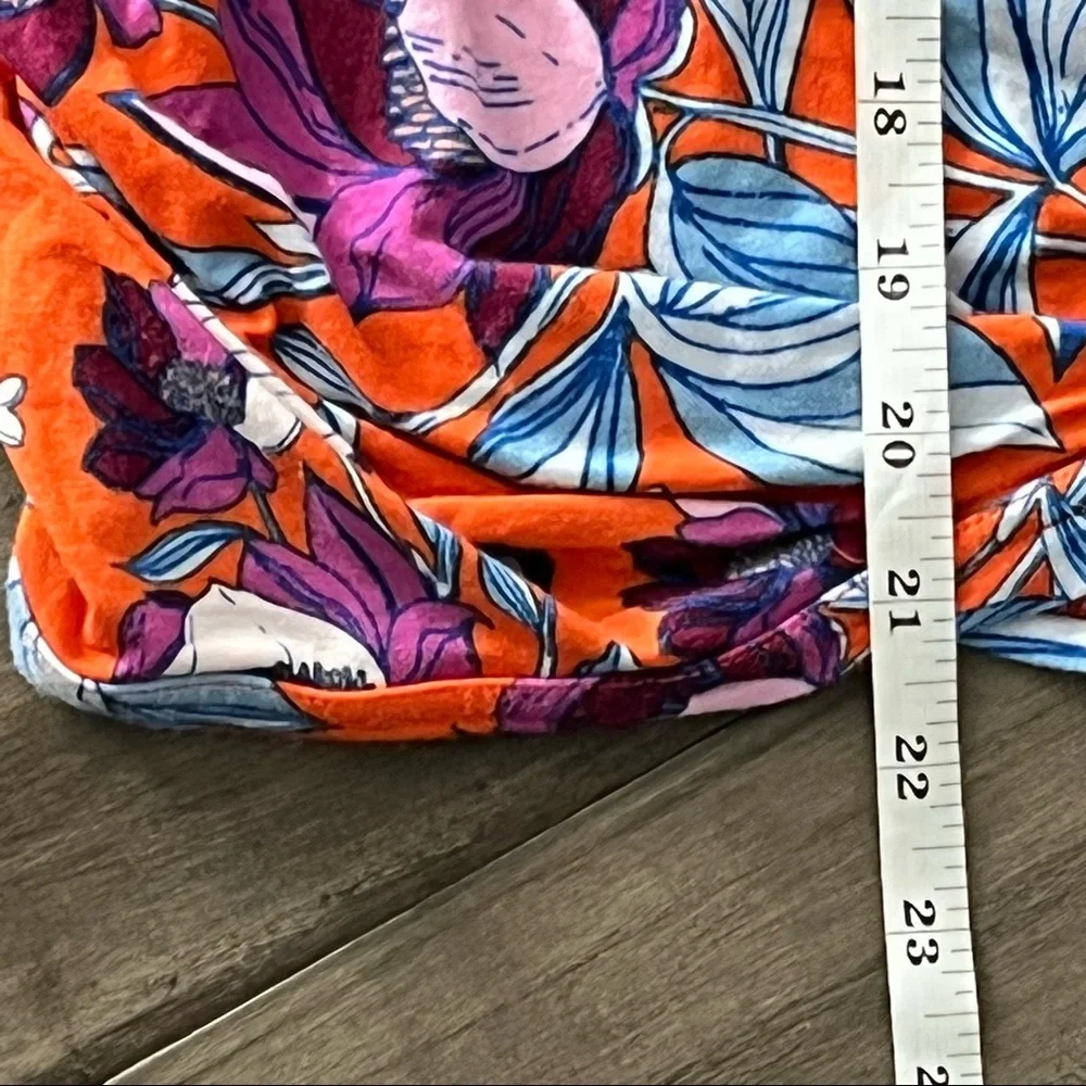 Free People Keepin’ On Orange Shirt - Size Large